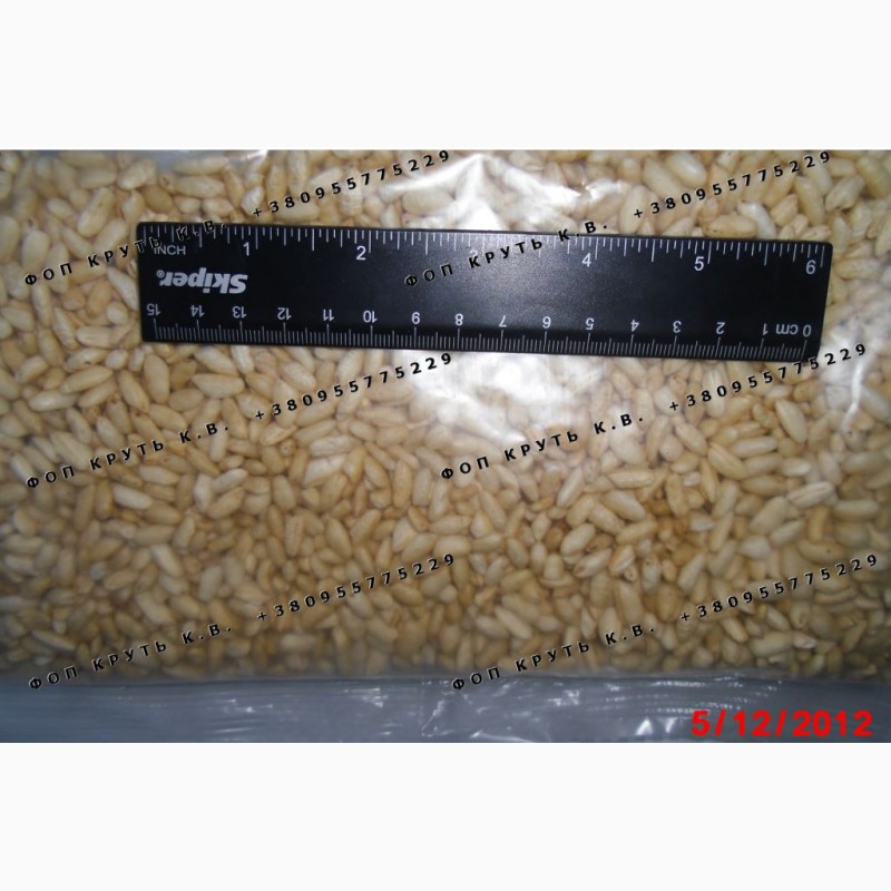 Фото 5. Рис повітряний висаджений Puffed rice