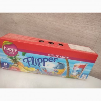 Сік Flipper 200 ml гуртові поставки від 1 упаковки