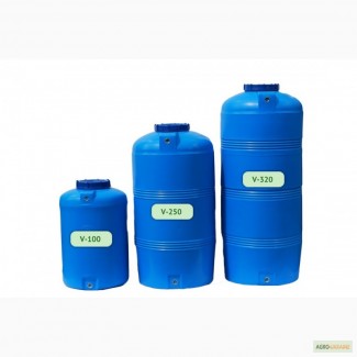 Вертикальные пластиковые емкости от 100 до 10000 литров