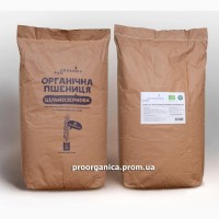 Органическая Пшеница 25кг мешок, сертифицирована