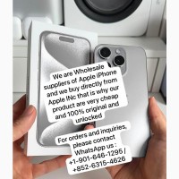 Запечатаний Apple iPhone 15 Pro Max Factory розблокована 1 ТБ, 512 ГБ, 256 ГБ, 128 Гб