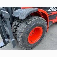 Дизельный погрузчик вилочный бу 6т. Linde H60D-03 4 метра подъем