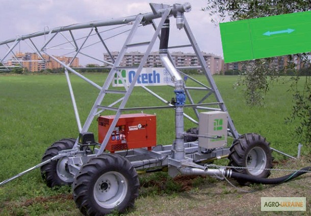 Дождевальная консольная машина Otech Linear 4RMG для орошения полей