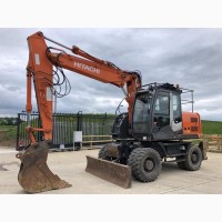 Колесный экскаватор Hitachi ZX 140 W-3. Экскаватор б/у