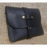Шкіряний гаманець ′Roll up′ ручної роботи, натуральна шкіра, на кнопці