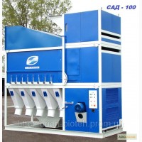 Зерноочистительная машина сепаратор САД-100 производительность 100т/ч