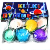 Набір кольорових димових кульок 5-ть штук+6-та в подарунок
