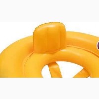Надувной круглый детский плотик Swim Safe с трусиками