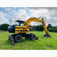 Колесный экскаватор JCB JS160W. Киев