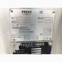 Танк -охладитель молока фирмы Packo REM -DX 3100 л 2000г/в