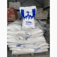 Соль пищевая каменная «Экстра» в пакетах 25 кг, Египет
