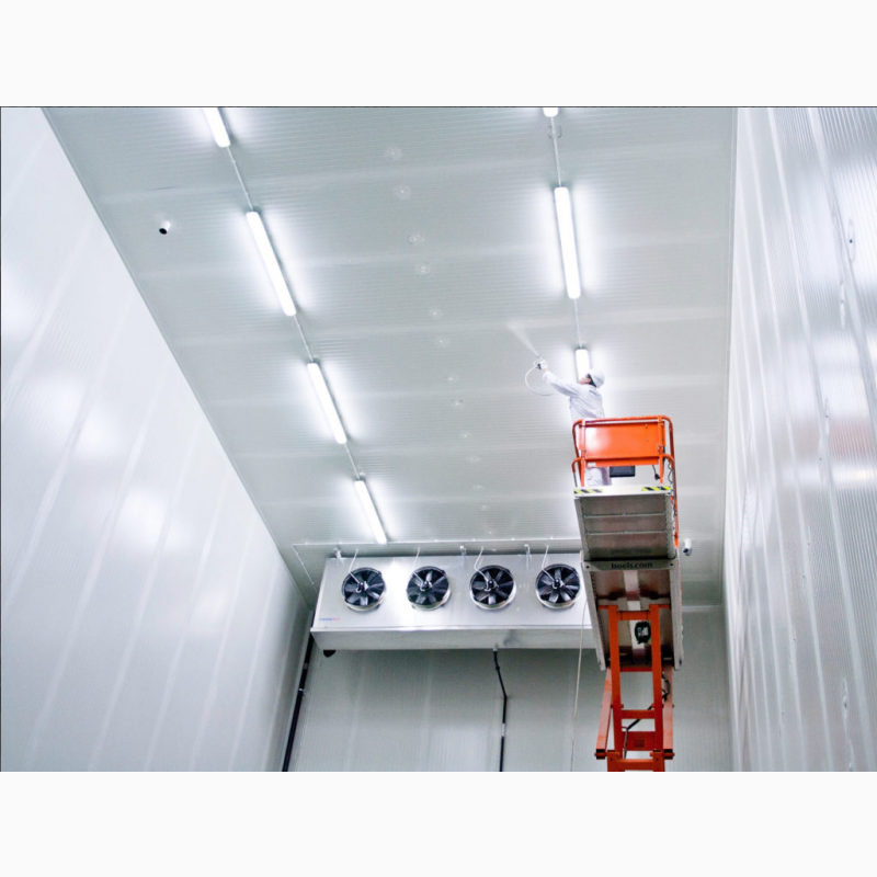 Фото 2. РГС оборудование для создания регулируемой газовой атмосферы (СА, ULO) в фруктохранилищах