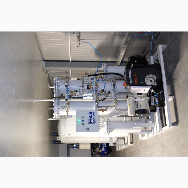 Фото 9. РГС оборудование для создания регулируемой газовой атмосферы (СА, ULO) в фруктохранилищах