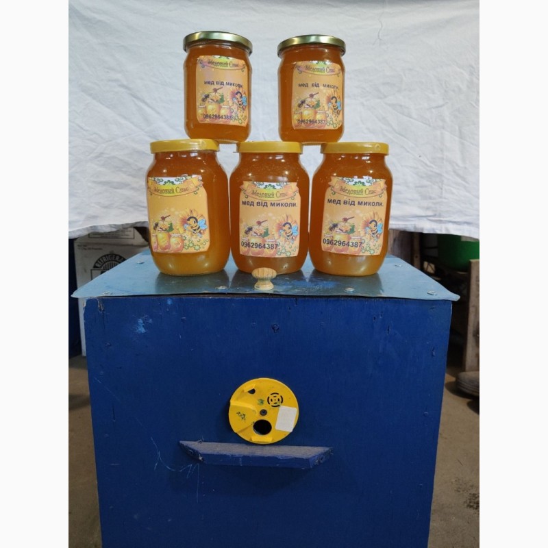 Фото 5. Продам натуральний мед зі своєї пасіки. 180 грн