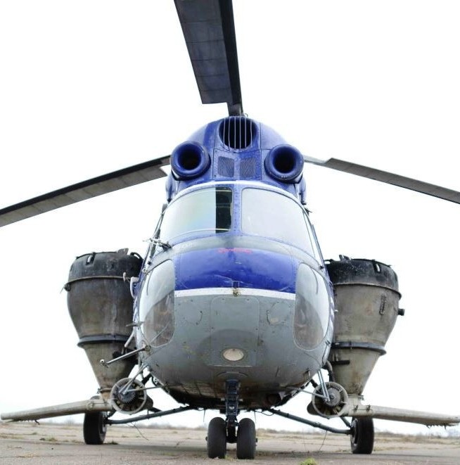 Авиаподкормка - внесение аммиачной селитры самолетами Ан-2 и вертолетами