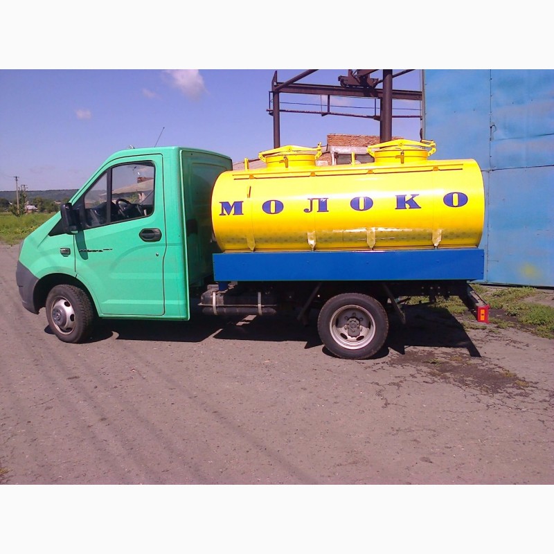 Фото 2. Продажа молоковоза ГАЗ и на шасси заказчика