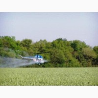 Інсектицидний захист пшениці вертольотом - агропослуги