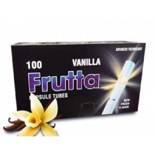 НОВИНКА ГИЛЬЗЫ для сигарет FRUTTA с капсулой(ваниль) 100 шт - 70 грн