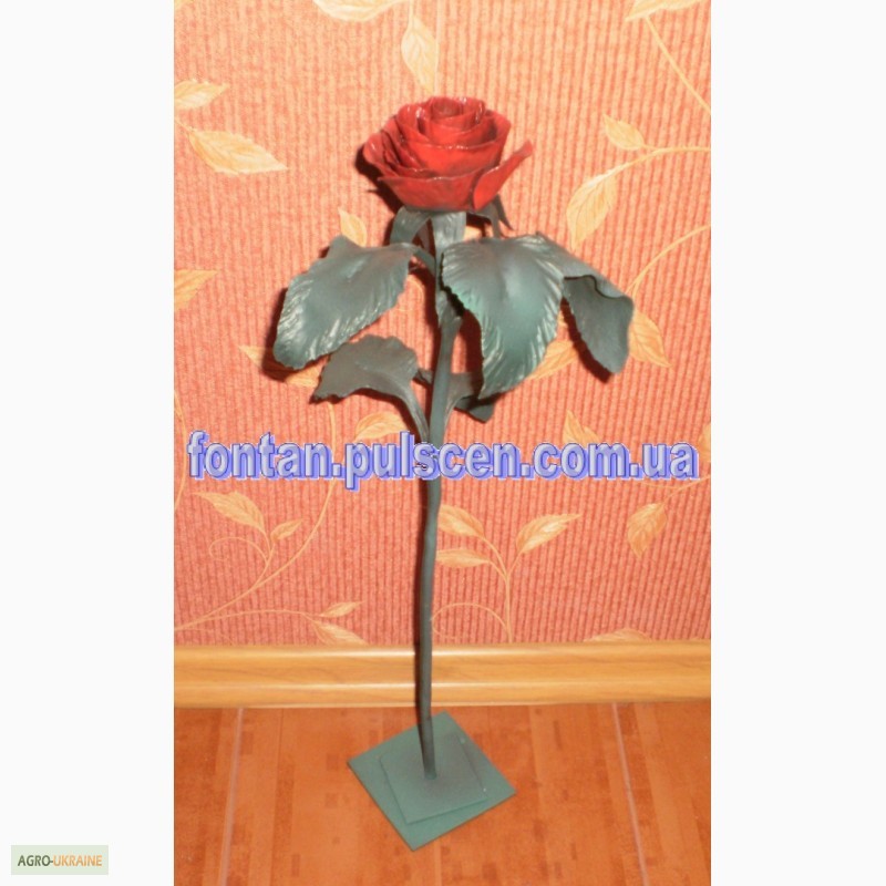 Фото 15. Кованые розы сувенир подарок для девушки в Новый год 8 марта Кованая роза кована троянда