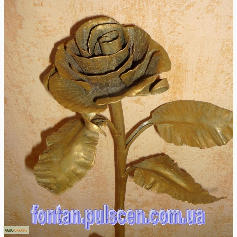 Фото 6. Кованые розы сувенир подарок для девушки в Новый год 8 марта Кованая роза кована троянда