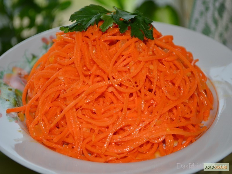 Морковь по-корейски, корейская морковь от производителя ТМ ВСЕ100