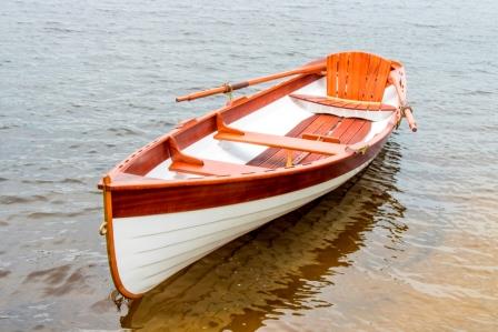 Фото 5. Деревянная лодка премиум класса