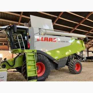 Комбайн Claas Lexion 580 (2009) з Данії