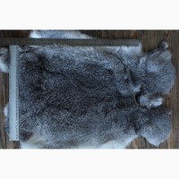 Шкуры кролика выделанные серые оптом продам