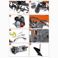 Культиватор Oleo-Mac MH 197 RKS. ОРИГИНАЛ. ИТАЛИЯ 2 г. Гарантия