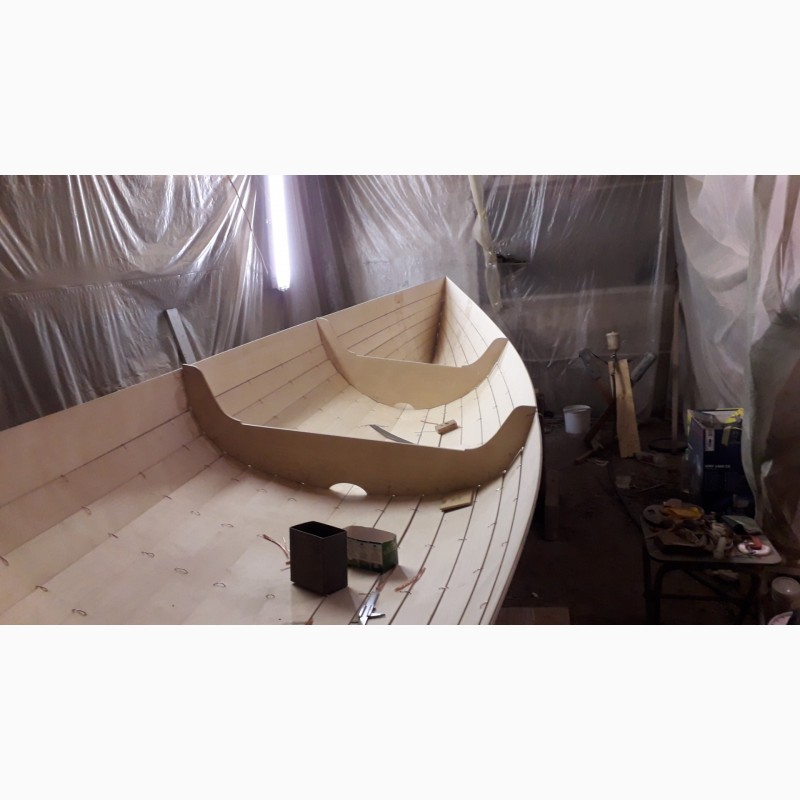 Фото 10. КИТ набор деревянной гребной лодки для самостоятельной постройки