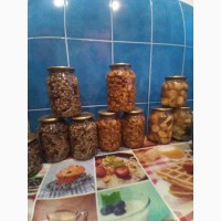 Продаются маринованные грибы (опята, маслята, лисички, белые)