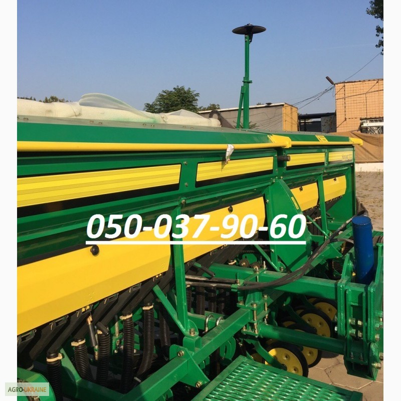 Фото 2. Мега зерновая Сеялка Harvest 630+транспортное устройство+прикатка давление на сошник 80 кг