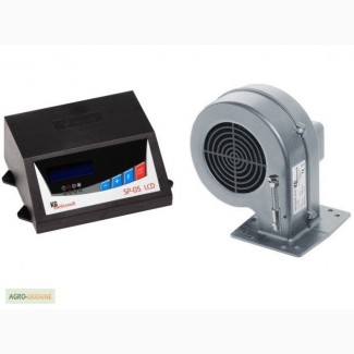 Автоматика котла SP 05 LCD терморегулятор для котла + вентилятор DP02