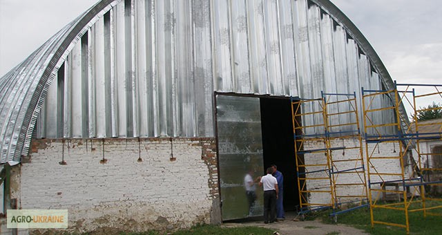 Фото 6. Строительство бескаркасных ангаров, хранилищ, складов под ключ