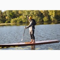 Wooden SUP. САП, доска для водных прогулок