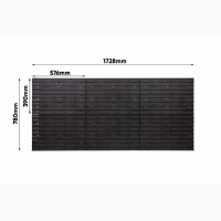 Панель для инструментов перфорированная 170х78см 50 лотков ящиков