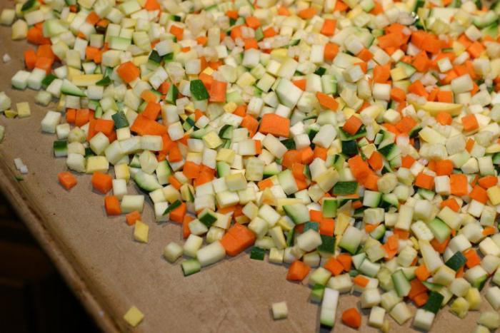Фото 5. Різання овочів та фруктів на кубики, слайси та соломку. Послуги