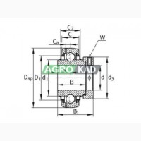 Радиальный вкладыш GE50KRRB