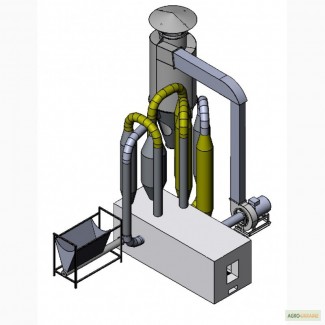 Сушка аэродинамическая, для опилок и сыпучих материалов 500 кг/час