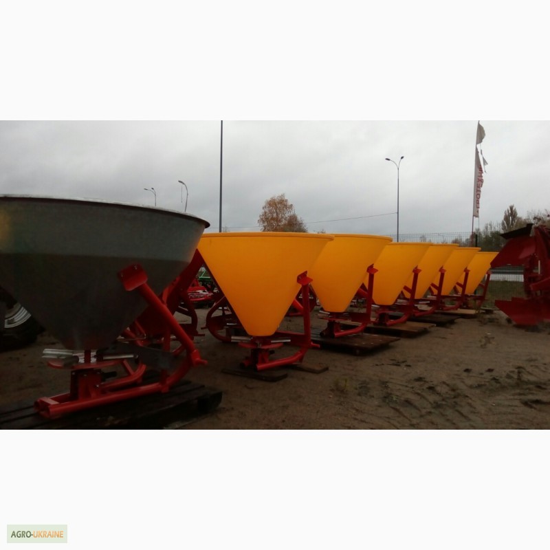 Фото 7. Разбрасыватель удобрений на 300, 500 кг, 650 кг, 1000 кг фирмы Jar Met (Польша)