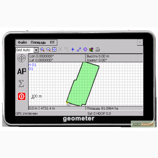 ГеоМетр S5 new - Прибор для точного измерения площади полей