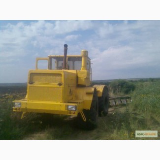 Вспашка, обработка земли тракторами К-700, К-701