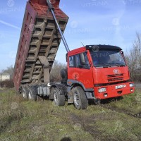 Ремонт гидроцилиндров прицепа самосвала Scania, Dongfen, Faw Foton