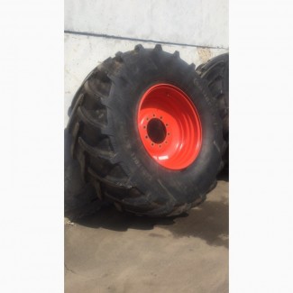 Бу колеса 650/75r32 (24.5-32) continental оригинальные диски