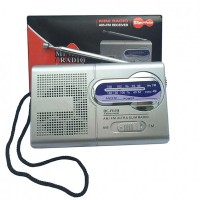 Радіоприймач Indin BC-R119 - FMAM, мініатюрне радіо на батарейках