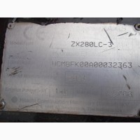 Гусеничный экскаватор Hitachi ZX280LC-3