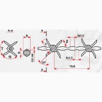 Проволока стальная колючая, гладкая, рифленая, сварочная и тд