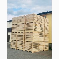 Піддони, деревʼяні контейнери (ящики), різних розмірів і сортів, гурт