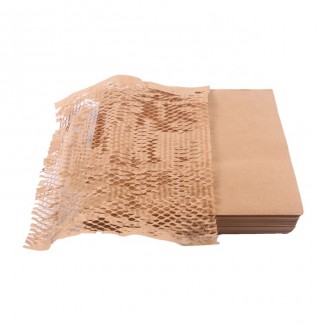 Cотовая крафт-бумага коричневая PaperPack, лист формат А3 (297 мм × 420 мм)