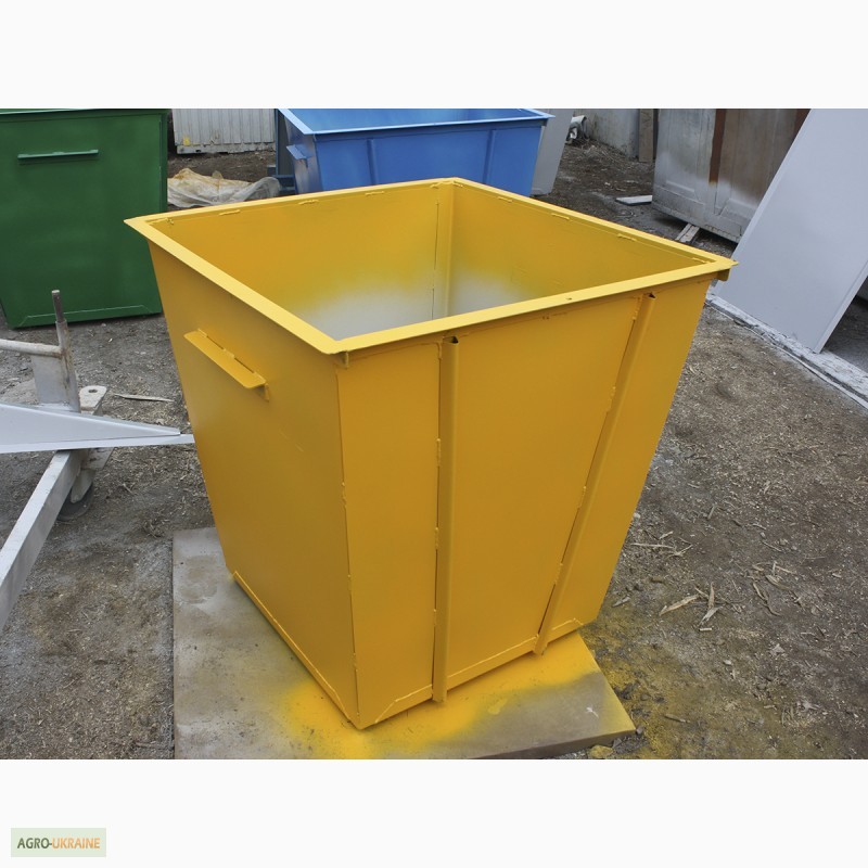 Продам мусорный контейнер (бак), сталь 1, 2 мм
